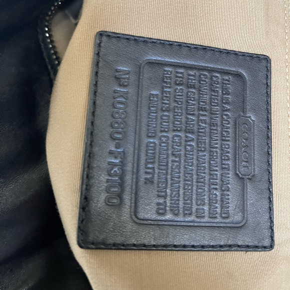 Coach Leather Bag EUC - Picture 5 of 10